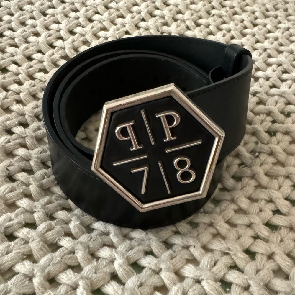 Philipp Plein belt, black, size 85